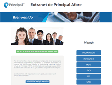 Tablet Screenshot of linea.principal.com.mx